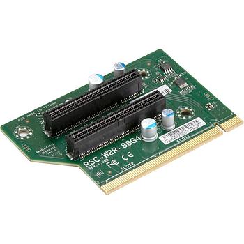 Supermicro RSC-W2R-88G4 2U WIO Right-Side Passive Riser Card - 2x PCI-E x8 4.0
