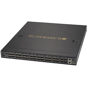 Supermicro SSE-C3632SR-SMCPL100G Layer 2/3 Ethernet Switch with SMIS loaded