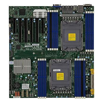 Supermicro X12DPI-NT6 Motherboard E-ATX Dual Socket LGA-4189 (Socket P+) for 3rd Gen Intel Xeon Scalable processors