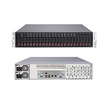 Supermicro SSG-2027R-AR24 Storage 2U Barebone Dual Intel Xeon E5-2600 and E5-2600 v2 processor Up to 1TB DRAM LRDIMM SATA3, SAS2 Dual 10GbE, IPMI LAN port