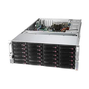 Supermicro SSG-540P-E1CTR36H Storage UP 4U Barebone Single 3rd Gen Intel Xeon Scalable processors Up to 3TB RDIMM/LRDIMM/Intel DCPMM SATA3, SAS3, M.2 Dual 10GbE, IPMI LAN port