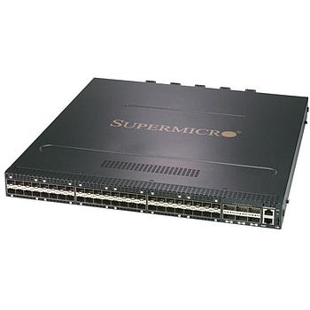 Supermicro SSE-X3548S Layer 2/3 Ethernet Switch Offer 48x 10-Gigabit ports, 6x 100-Gbps ports