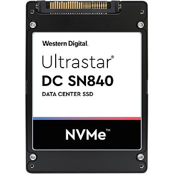 Western Digital 0TS2050 Hard Drive 7.68TB SSD NVMe PCIe 3.1 1x4 U.2, ISE - Ultrastar DC SN840 Series