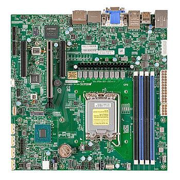 Supermicro X13SAZ-F Motherboard Micro-ATX Intel Core i9/i7/i5/i3 13th/12th Generation and Pentium/Celeron Processors
