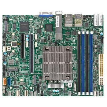 Supermicro X12SDV-4C-SP6F Motherboard FlexATX Embedded Intel Xeon D-1718T Processor
