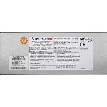 Supermicro PWS-920P-1R2 Redundant 1U Power Supply 920W 80 Plus Platinum